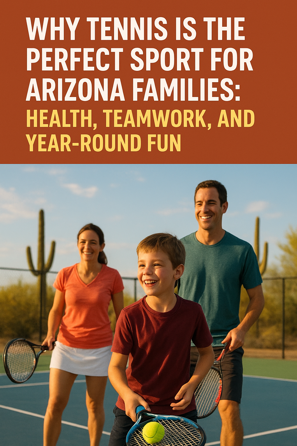 Why Tennis is the Perfect Sport for Arizona Families: Health, Teamwork, and Year-Round Fun